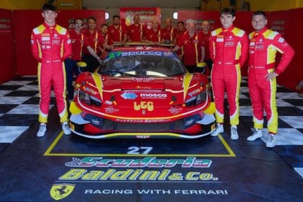 La Scuderia Baldini scalda i motori per l'ultimo round della serie Endurance del Campionato Italiano GT 